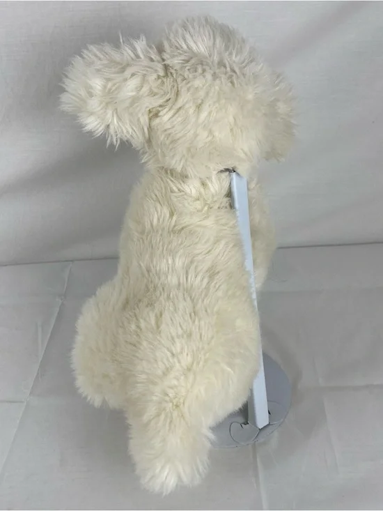 KinderGund Plush Lamb Sheep Stuffed Animal Rattle Vintage 1988 Cream Soft Toy - Picture 3 of 9